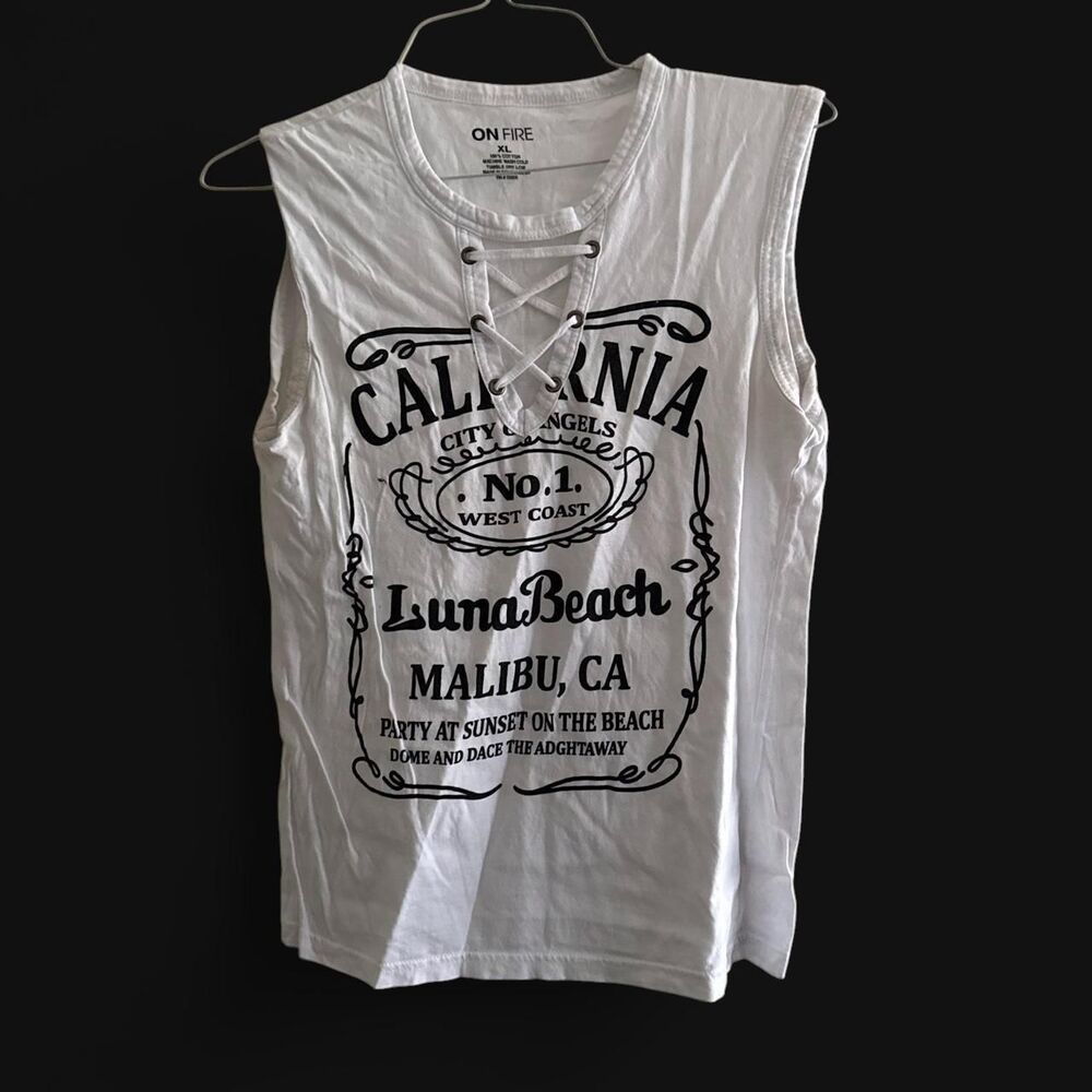 Women's White Vest